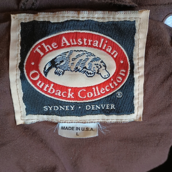Original Australian Drover Coat Cotton Oilskin - Picture 8 of 8